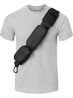 Tactical Crossbody Bag - 3 Pocket Sling for Travel Essentials & Daily Use